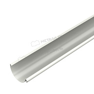 Желоб водосточный МЕТАЛЛ ПРОФИЛЬ Foramina PUR D125х3000 Ral 9010