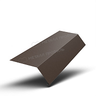 Планка карнизная 100х69х2000 (VALORI-20-DarkBrown-0.5)