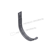 Держатель желоба карнизный МЕТАЛЛ ПРОФИЛЬ Foramina Freeze D125х132 Grey