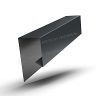 Планка завершающая сложная 30х25х3000 NormanMP (ПЭ-01-7016-0.5)