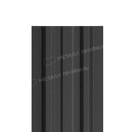 Штакетник металлический МЕТАЛЛ ПРОФИЛЬ LАNE-T 16,5х99 (ПЭМАД-01-9005\9005-0.4)