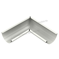 Угол желоба внутренний МЕТАЛЛ ПРОФИЛЬ Foramina PUR D125 Ral 9010